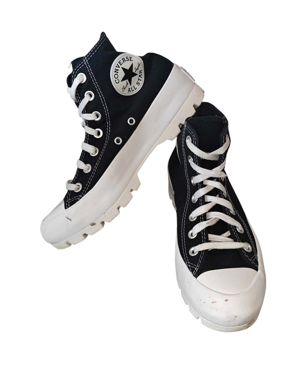 Converse Chuck Taylor All Star Lugged High-top Platform Sneakers Size 7.5 Women
